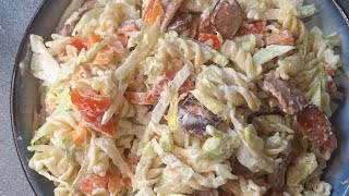Yummy pasta salad