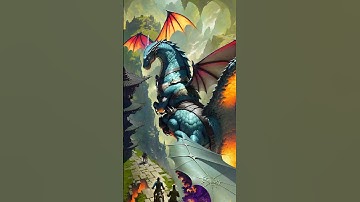 DRAGON WARRIOR in Ai Trend | AI Alive | #ai #stablediffusion #kaiber #gen2 #runway #shorts