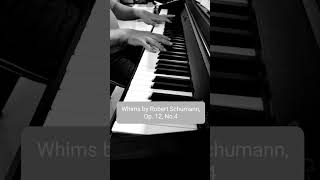 Excerpt from Whims by Robert Schumann, Op. 12, No. 4