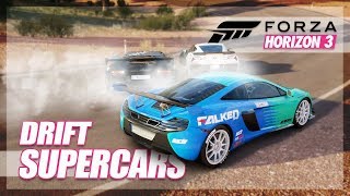Forza Horizon 3 - Drift Supercars! (Build & Drifting)