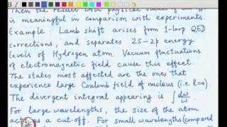 Mod-03 Lec-43 Infrared divergences due to massless particles, Renormalisation