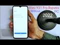 Vivo Y31 Frp Bypass Android 12 || New Method Latest Security Patch 2022 By How2Fixit