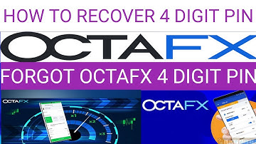 HOW TO RECOVER OCTAFX 4 DIGIT PIN|FORGOT OCTAFX PIN.?|OCTAFX 4 DIGIT KA PIN KESE RECOVER KREN|URDU