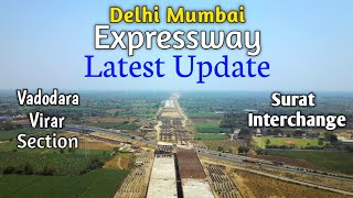 The Latest Delhi Mumbai Expressway News | Vadodara Virar Section | #delhimumbaiexpressway