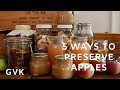 5 Ways to Preserve Apples