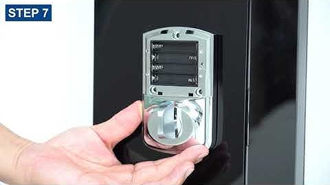 Installation Teaching for SIGNSTEK ST-668D Keypad Deadbolt