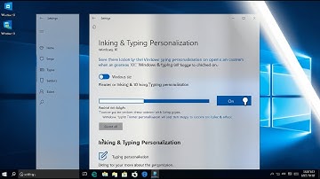 How to Turn On Inking & Typing Personalization in Windows 10