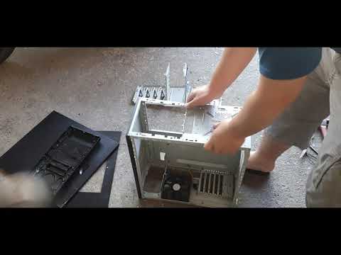 DIY Old Case To Poor Bitcoin Mining Rig