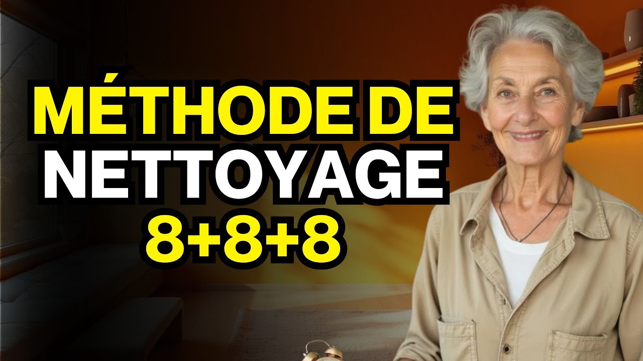 Méthode 8+8+8 : Organisez votre maison et changez votre vie
