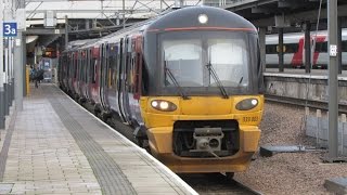 (HD) Trains and Planes at Leeds, ECML - 23/01/16