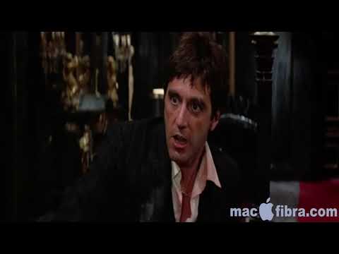 Al Pacino Scarface Scena Finale