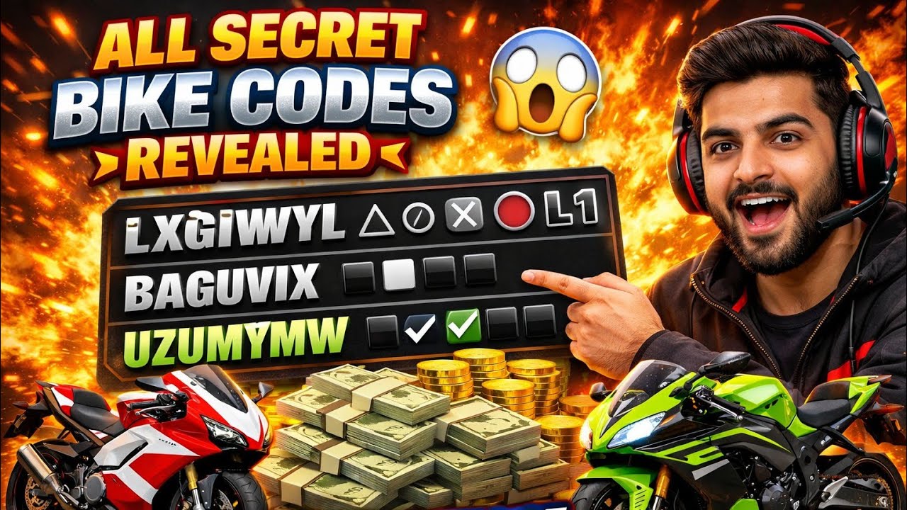 🔥 All Secret Bike Codes Revealed 😱 | Unlimited Money & Super Bikes | Zaheer Gaming 05