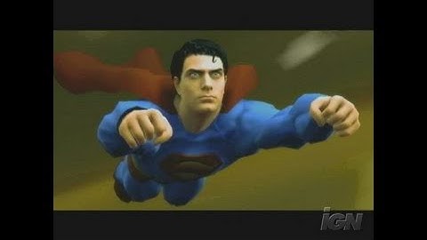Superman Returns: The Videogame Xbox Gameplay-Cinematic -