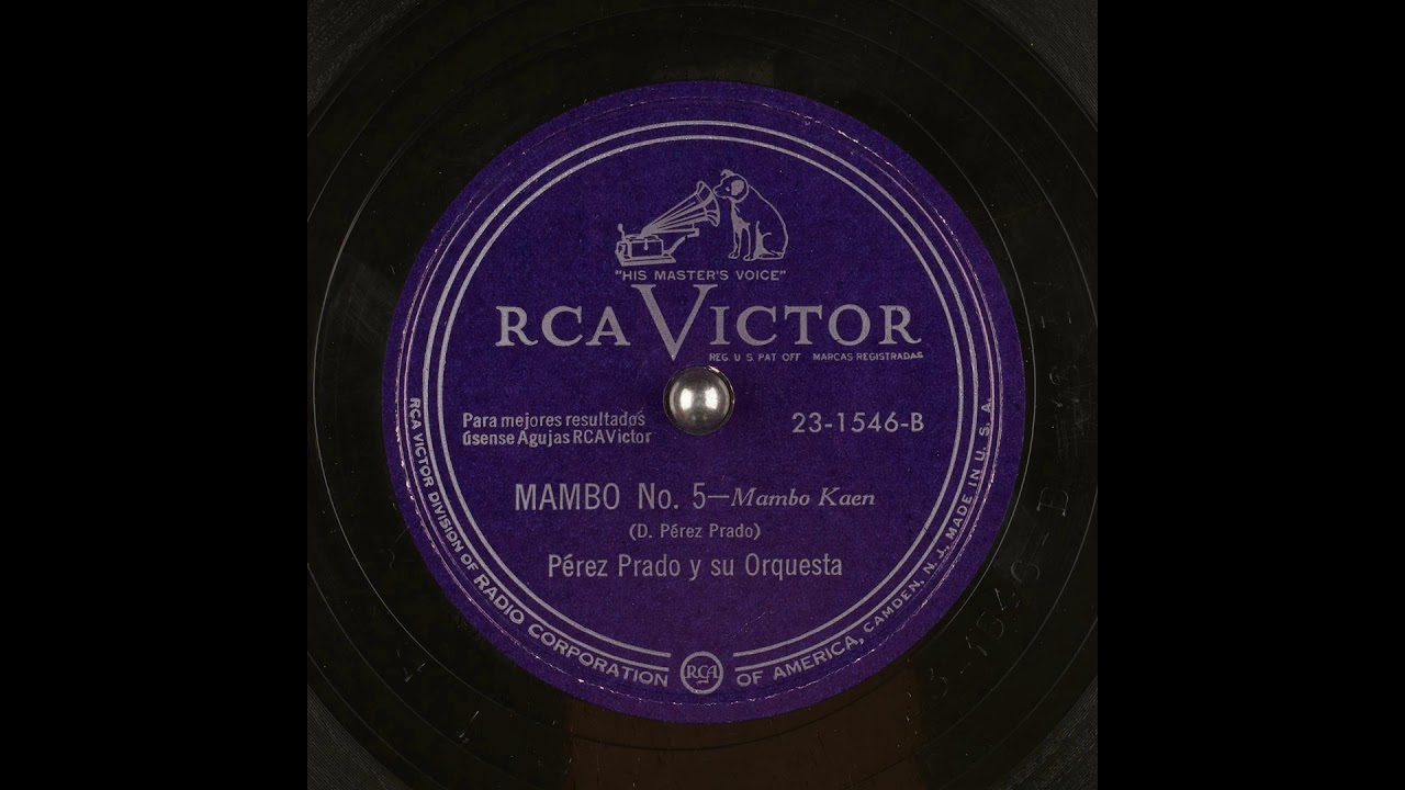 Mambo no 5 perez prado and his orchestra youtube