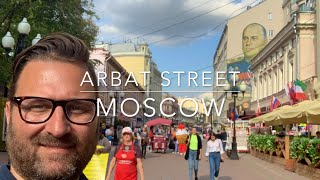 Walking in Moscow - Arbat Street Resimi