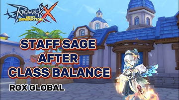 [Rox Global] These 2 Skill Adjustments Changed the Fate of Staff Sage? Skill Analysis