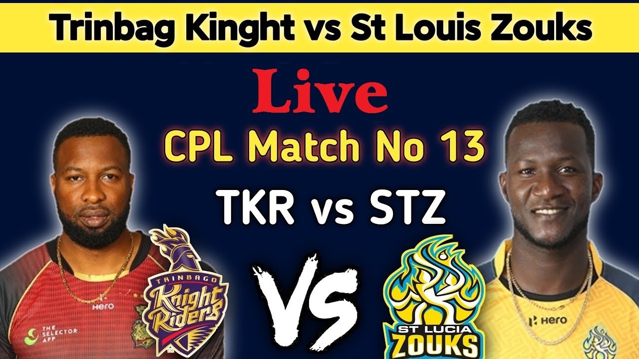 CPL 2020 Live | SLZ vs TKR Live | Live Streaming | TKR vs SLZ Live Match | CPL T20 Live