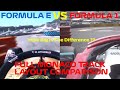 THE REAL SPEED DIFFERENCE BETWEEN FORMULA 1 AND FORMULA E !!! F1 VS FE at the FULL MONACO GP TRACK