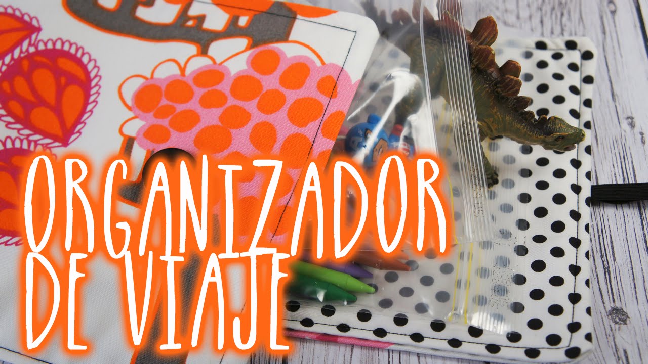 Cómo hacer un organizador de viaje con bolsas de congelar de zip - YouTube