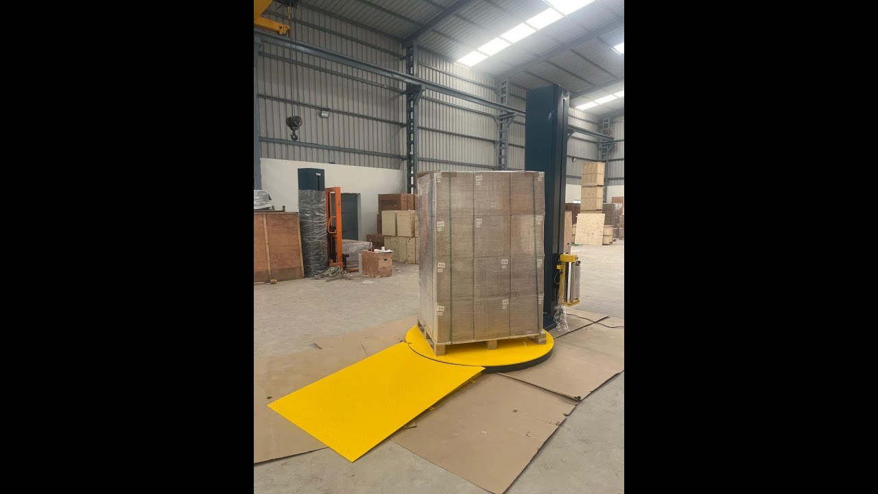 Automatic Pallet Wrapping Machine,Semi Automatic Pallet Wrapping Machine