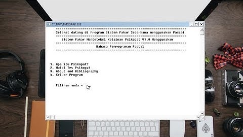 Teknik Kompilasi - Expert System Sederhana Menggunakan Pascal
