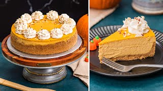 The BEST Pumpkin Cheesecake