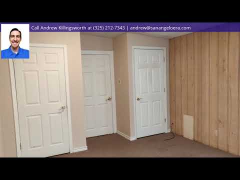 1926 Lindell Ave, San Angelo, TX home video tour
