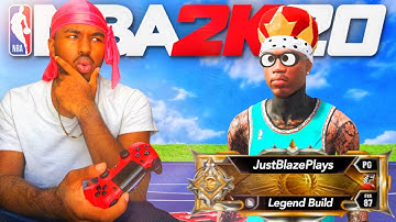 I FOUND MY DEMIGOD LEGEND BUILD IN NBA 2K20! BEST 2 WAY SLASHING PLAYMAKER BUILD IN NBA 2K20!