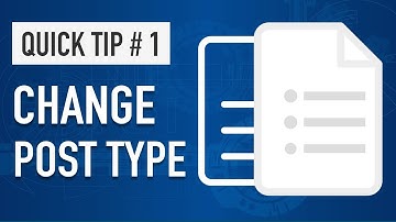 Switch Post Types in WordPress - Quick Tip #1 in Urdu & Hindi