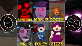How to get ALL SECRET SKINS in PIGGY BOOK 2 BUT IT'S 100 PLAYERS! - Roblox