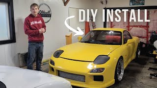 How to Install FD RX-7 Windshield - DIY