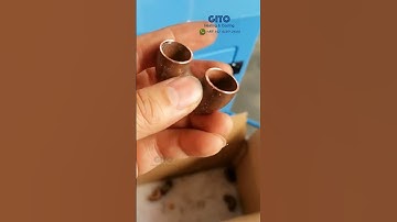 Making Copper Return Bends for Heat Exchanger