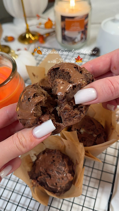 Muffins 🧁 #muffins #chocolatemuffins #bananarecipe #essyrecipe