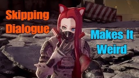Skipping NPC Dialogue Makes everything weird.