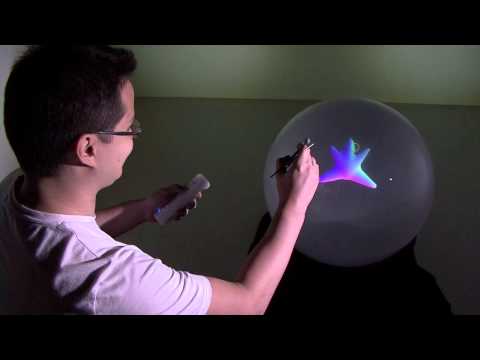Spheree Demonstration video for E-Tech @ Siggraph2014