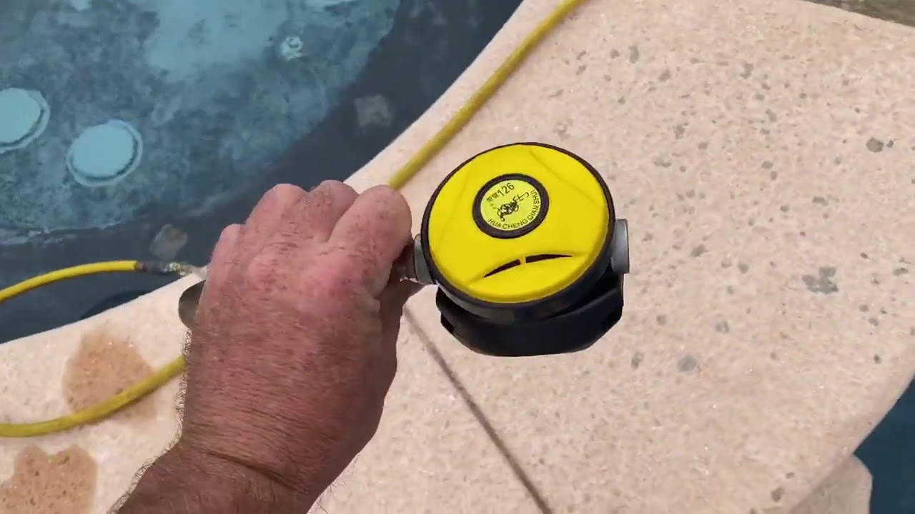 DIY Hookah system for underwater pool repair. YouTube