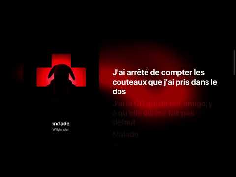 Willylancien – malade (Lyrics) | Str8Lyrical