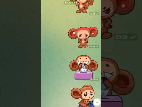 Чебурашка В Телеграме Шортс Чебурашка Телеграм Хочуврек Telegram Shorts Cheburashka Stickers