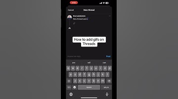 How to add gifs on Threads #shorts #threadsapp #threads