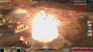 CHINA Nuke vs. 7 GLA Toxin $10k - Command & Conquer Generals Zero Hour - 1 vs 7 HARD Gameplay