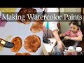 How to Make Watercolor Paints From Natural Pigments