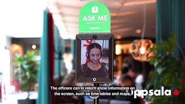 T.I. - Uppsala launch video robot to guide visitors