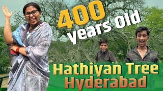 400 Years Old Hathiyan Tree Hyderabad || 40 Theives Cave || History || Golconda Fort || Kirak Khala