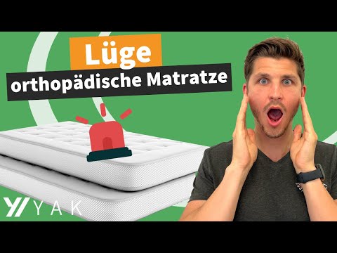 Video: Orthopädische Matratze 