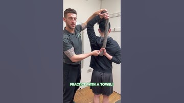 Quick Towel Grab Exercise for Shoulder Pain | Shoulder Mobility