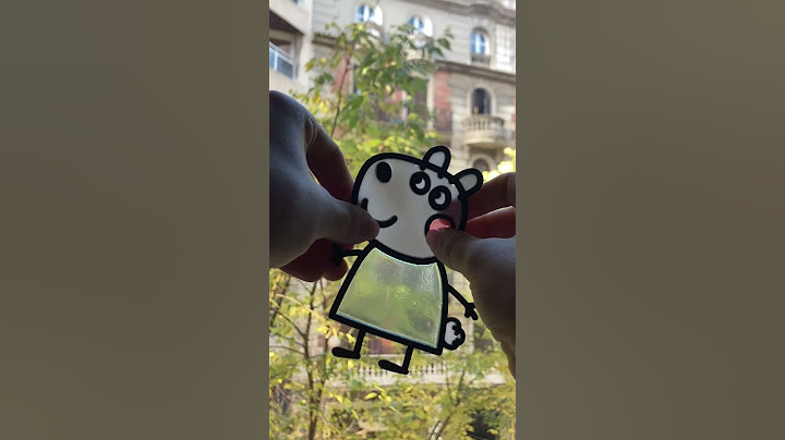 PEGATINAS para que NIÑOS decoren sus VENTANAS | Sticker Art Peppa Pig