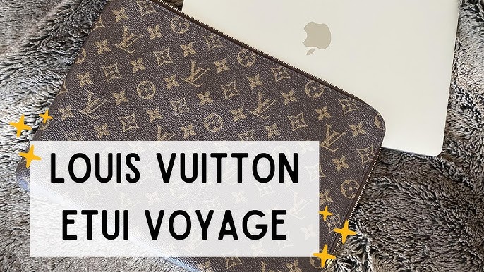 Louis Vuitton Etui Voyage GM: What fits? What's in my bag?, Laptop bag