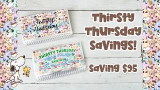 Thirsty Thursday Savings Challenges! | Saving for Sinking Funds | Making Saving Money Fun!