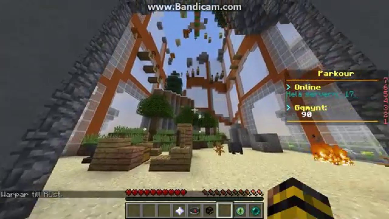 Minecraft | Play parkour part 2 FAIL! - YouTube
