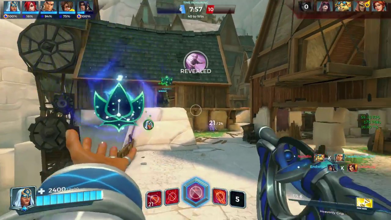 Paladins Gameplay - Jenos OB67